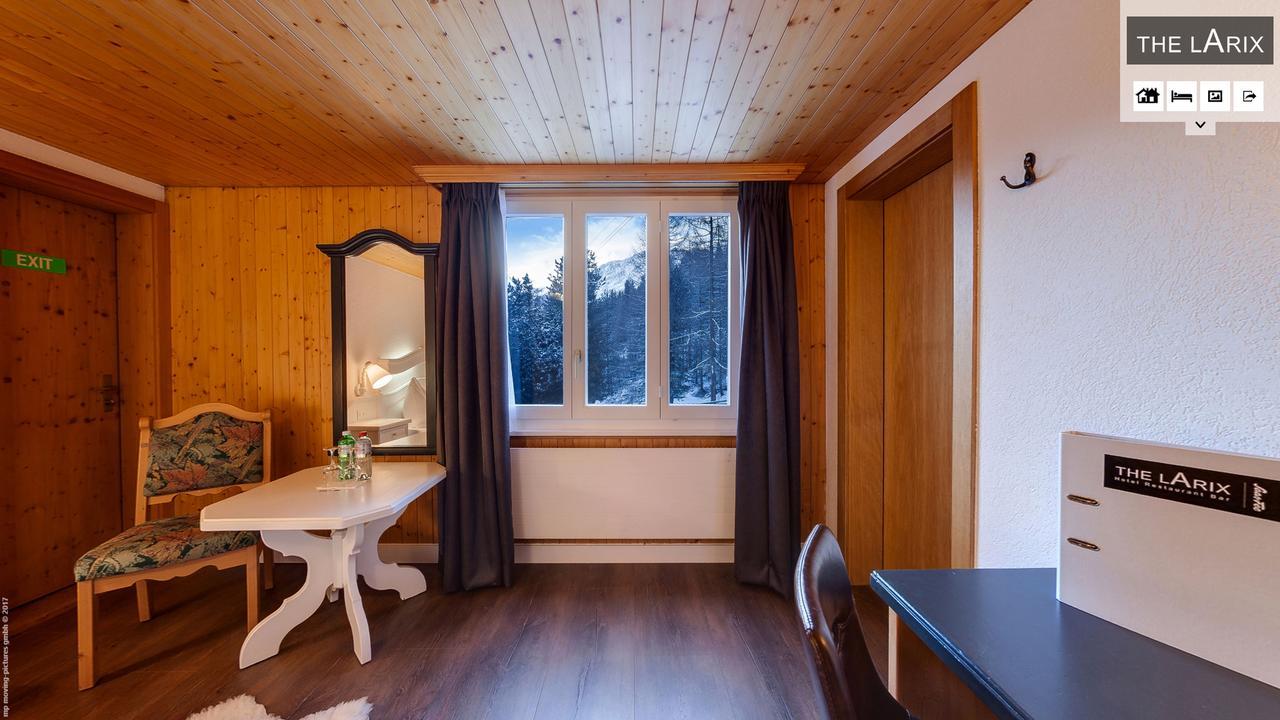 Hotel The Larix Ski-In Ski-Out Saas-Fee Bagian luar foto