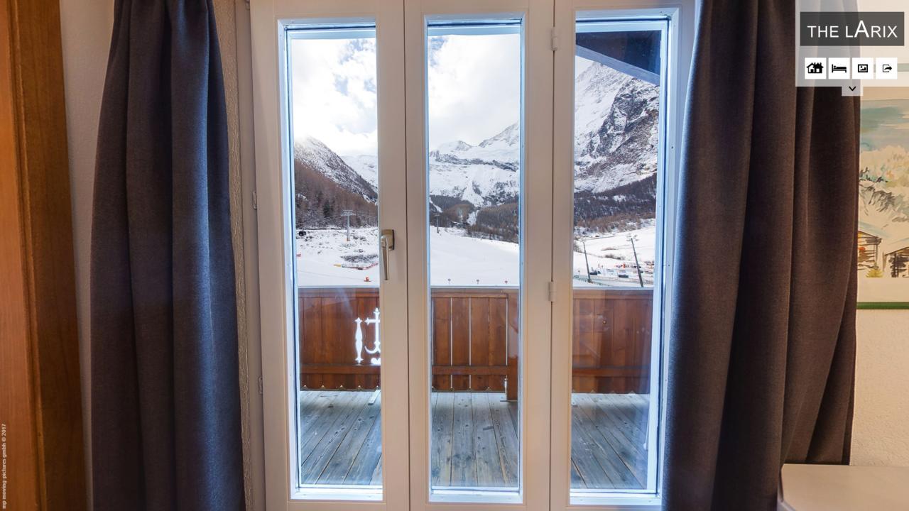 Hotel The Larix Ski-In Ski-Out Saas-Fee Bagian luar foto