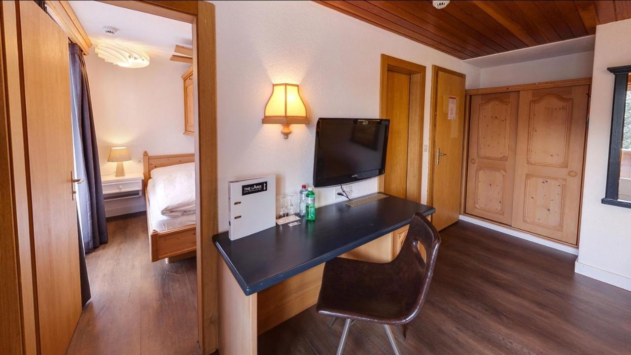 Hotel The Larix Ski-In Ski-Out Saas-Fee Bagian luar foto